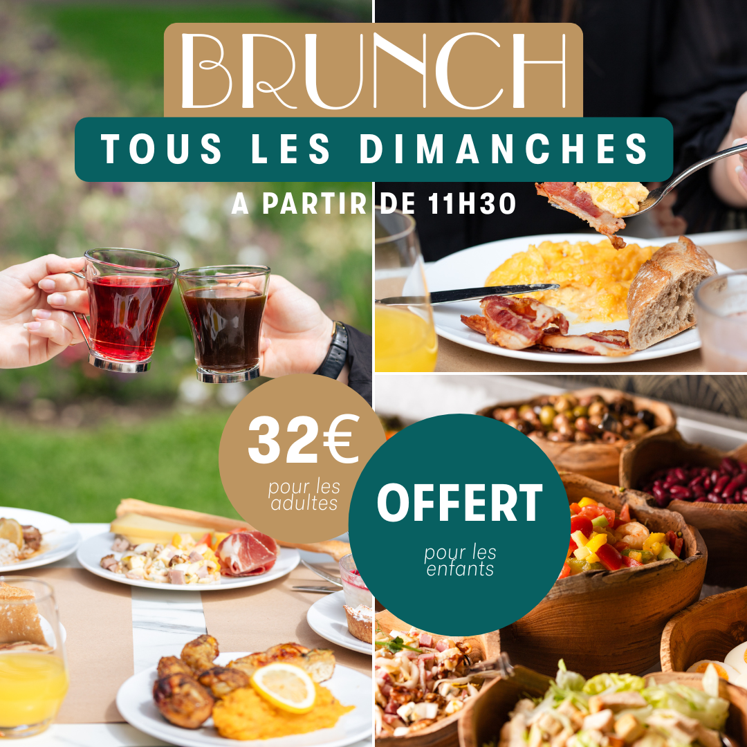 Brunch tous les dimanches à La Rotonde Aix-les-Bains